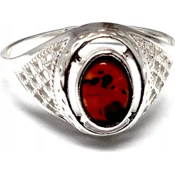 Prsten PRSTÝNEK S JANTAROM