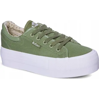 Dámské tenisky Dámské boty Lee Cooper zelené LCW-25-31-3449LA 40