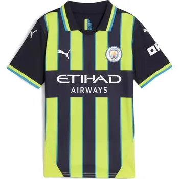 Fotbal Dětský dres Puma Manchester City Jr RP Away Navy Blue 152