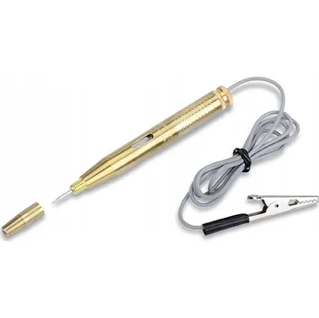 Zkoušečka AUTOMOBILOVÁ ZKOUŠEČKA NAPĚTÍ 6-24V DC KONTROLKA ELEKTRICKÁ TESTER TOPTUL