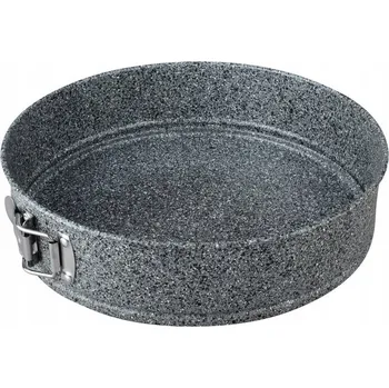 Forma na pečení FORMA NA DORT KULATÝ ROZEPÍNACÍ FORMA NA PEČENÍ TĚSTA ČERNÁ 26 CM