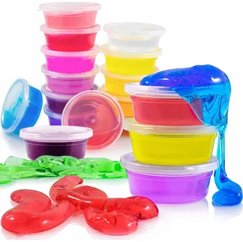 kreativní sada SLIME ZESTAW DO ROBIENIA GLUTÓW VELKÁ KREATIVNÍ SADA NA VÝROBU SLIZU (SLIME)