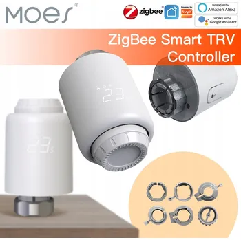 Hlavice pro radiátor INTELIGENTNÍ TERMOSTATICKÁ HLAVICE TUYA ZIGBEE WIFI