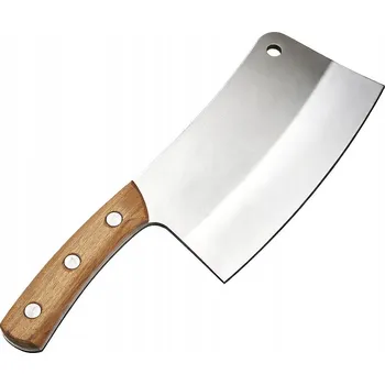 Kuchyňský nůž NŮŽ ŠÉFA SEKÁČEK NA MASO ZELENINY OSTRÝ SILNÝ NA ROZŠTÍPÁNÍ KOSTÍ 20 CM