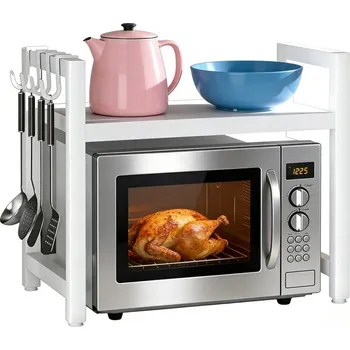 police POLICE STOJAN NA MIKROVLNNOU TROUBU KUCHYŇSKÝ ORGANIZÉR NASTAVITELNÁ ROZTAHOVACÍ 41-62 cm