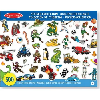 samolepka Samolepky klasické Melissa & Doug 500 ks