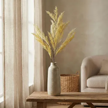 umělá květina Umělá ozdobná větvička MONDEX VIRIDIS 80 cm béžová