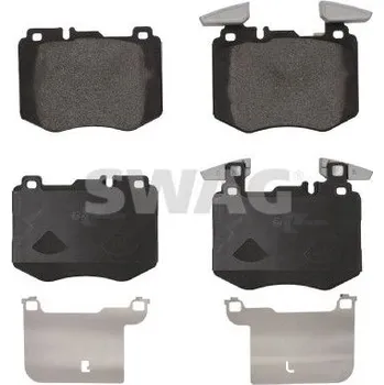 Brzdová destička Sada brzdových destiček, kotoučová brzda SWAG 33 11 0391