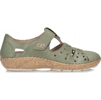 Dámské sandále Rieker dámské sandály 44852-52 klínek, velikost 37