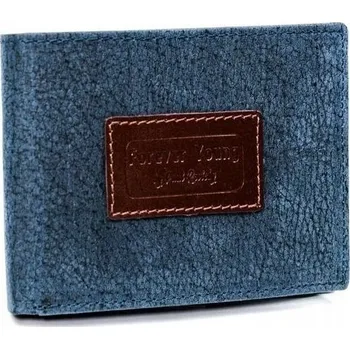 Peněženka Muž peněženka Wilson z přírodní kůže modrá