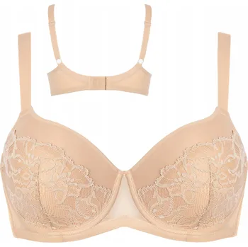 Podprsenka INFIORE podprsenka bardotka, balkonetka béžová velikost 85C