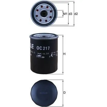 Olejový filtr Olejový filtr KNECHT OC 217