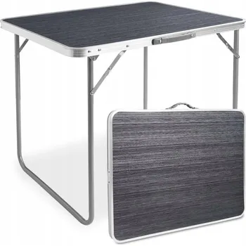 Obraz Turistický stůl Outdorium 60 x 80 x 70 cm šedý