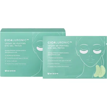 Péče o oční okolí MIZON - Cicaluronic Vegan De-Puffing Eye Gel Patch 42 ks náplasti pod oči