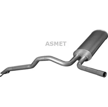 Tlumič výfuku Zadní tlumič výfuku ASMET 10.122