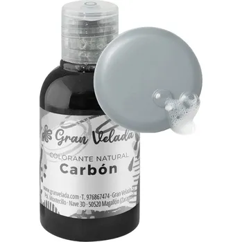 Potravinářské barvivo Gran Velada - Přírodní tekuté barvivo z černého uhlí 1000 ml