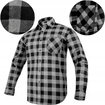 Pracovní obuv Šedá flanelová košile Art Mas Modar vel. 3XL