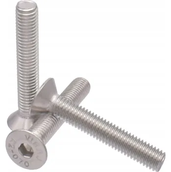 Šroub M8X75 ŠROUB IMBUSOVÝ NEREZOVÝ KUŽELOVÝ ŠROUBY 1