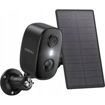 IP kamera COOAU Venkovní solární kamera 2K s detekcí pohybu