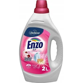 Prací prostředek ENZO Deluxe prací Gel 2v1 Sensitive 2l 50 praní
