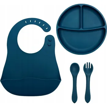 dětská jídelní sada Silikonová sada nádobí Gigi Kids