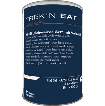 Švýcarské müsli s mlékem - 4 porce - TREK'N EAT