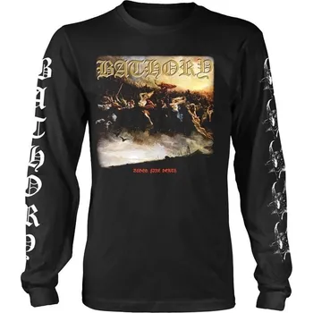 Pánské tričko Bathory Tričko Blood Fire Death 2 Black S