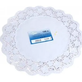 Podložka pod dort kulatá (krajka) 20cm/6ks