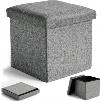 Taburet Taburet čalouněný Smukee šedý