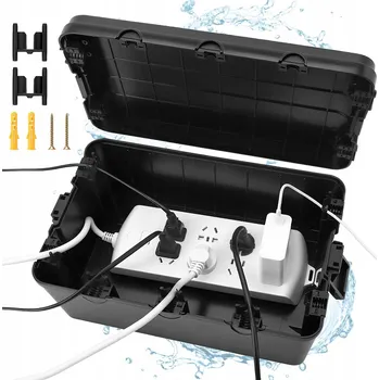 Úložný box ORGANIZÉR / BOX NA KABELY A LIŠTY 32 * 21,2 * 13,2 cm