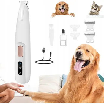 Kosmetika pro psa NŮŽKY NA STŘÍHÁNÍ PSŮ SADA PRO PSA BEZDRÁTOVÉ