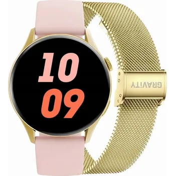 Hodinky Chytré Hodinky Gravity GT11-3 zlaté