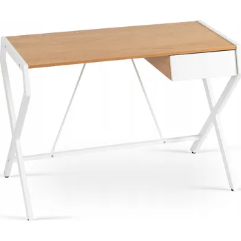 Psací stůl Obdélníkový psací stůl Mebel Elite 104,5 x 56,5 x 75 cm bílý