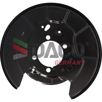 Brzdový kotouč Ochranný plech proti rozstřikování, brzdový kotouč DACO 613935