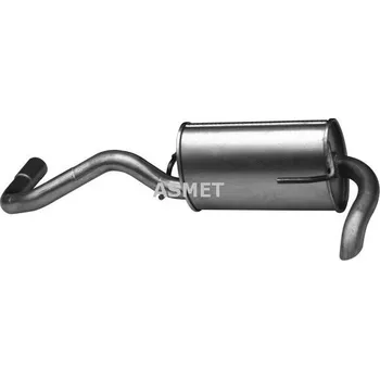 Tlumič výfuku Zadní tlumič výfuku ASMET 03.086