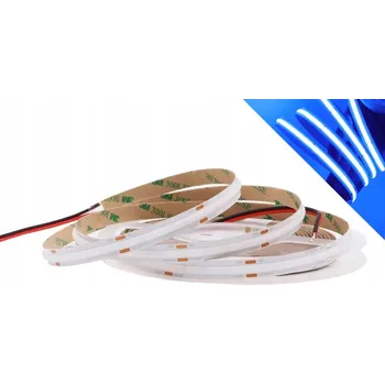 LED páska LED COB pásek 24V 480 LED/m PRO 10W/m neon MODRÁ barva 1m LINIE