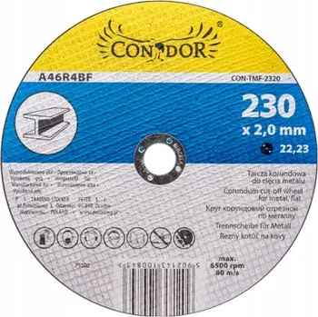 Řezný kotouč Řezný kotouč na kov Condor CON-TMF-2320 230 x 22,2 mm
