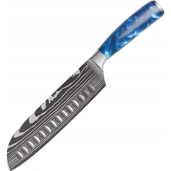 Kuchyňský nůž Kuchyňský nůž BL - 39288 - Santoku/Modrá KP-39288