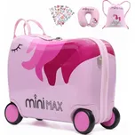 Aerolite-Minimax Dětský Kufr Jednorožec 45x36x20 cm pro EasyJet