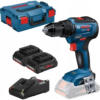 BOSCH Profesionální aku vrtačka 18V GSR 18V-55 2x Akumulátor 4.0Ah