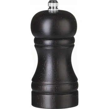 Kuchyňský mlýnek MLÝNEK NA SŮL Z TMAVÉHO DŘEVA DO KUCHYNĚ 11,3 CM STOLNÍ HENDI
