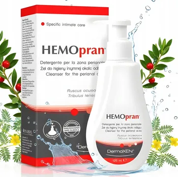 Intimní hygienický prostředek Gel na mytí oblasti Dermoxen HEMOpran, gel pro intimní hygienu 125 ml