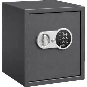 Trezor VELKÝ SEJF XL, 3 POLICE, KANCELÁŘSKÝ, DOMÁCÍ, BEZPEČNOSTNÍ SCHRÁNKA, ELEKTRONICKÝ ZÁMEK