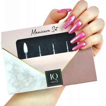 IQ Nails Sada fréz na nehty pro dobrý start – Sada Mani 9