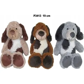 plyšák PES MIX 19 CM SUNDAY HRAČKA PRO DĚTI PLYŠÁK MEDVÍDEK PLYŠÁK