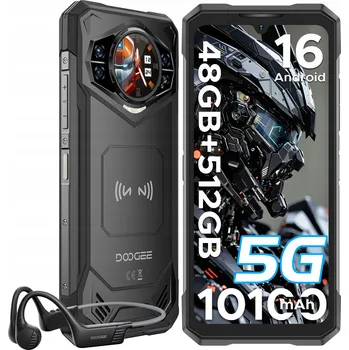 Mobilní telefon Smartphone DOOGEE S200X 12 GB / 512 GB 4G (LTE) černý