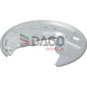 Brzdový kotouč Ochranný plech proti rozstřikování, brzdový kotouč DACO 610602