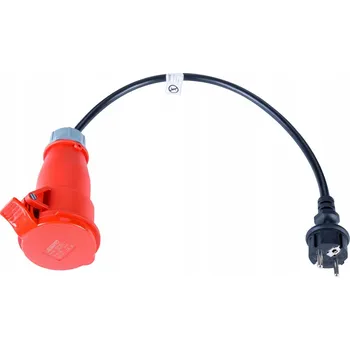 Adaptér CEE 5-PIN / Schuko 7/7 16A Akyga AK-SC-E06