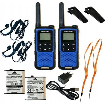 Bezpečnostní kamera Vysílačka vysílačka Baofeng F22/T22 PMR Vysílačka Radiotelefon 3km 2ks