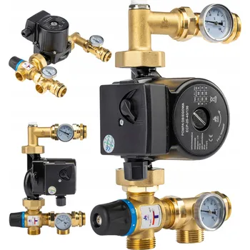 Oběhové čerpadlo Směšovací a čerpadlová skupina DAMIX mosazná 3-rychlostní 25-40/130 20-45°C